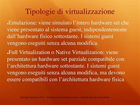 Virtualizzazione Desktop E Server Ppt Scaricare