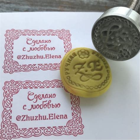 Печать для полимерной глины