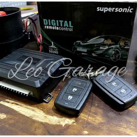 Jual ALARM REMOTE MOBIL SUPER SONIC MODEL ALL NEW AVANZA TUK TUK