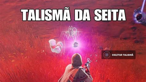 FORTNITE COLETE UM TALISMÃ DA SEITA DE UM GUARDIÃO TAREFAS DO