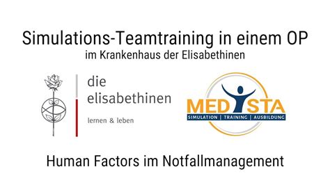 Simulationstraining Im OP Mit Med STA YouTube