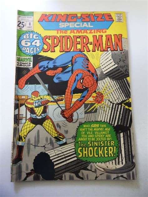 The Amazing Spider Man Annual Vg Condition Moisture Stains