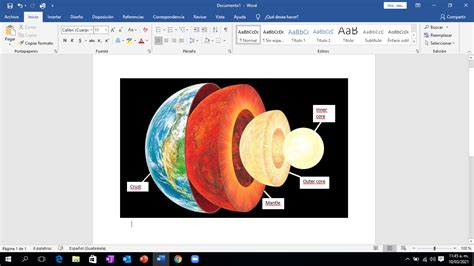 The composition and structure of Earth. | Note