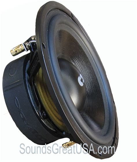 65 Cdt Audio Hd 6mdvc Dual 4 Ohm Audiophile Subwoofers Can Be Wired