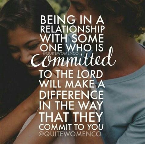 Being In A Relationship With Someone Who Is Committed To The Lord Will