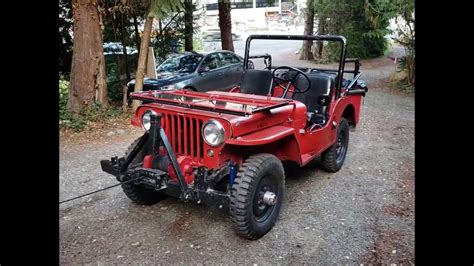 Koenig Pto Winch On Willys Jeep Youtube