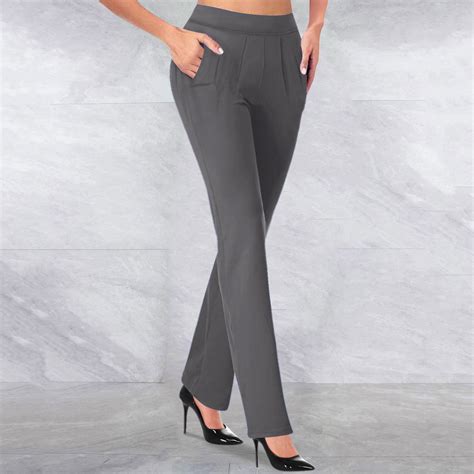 Owordtank Office Pants for Women Dress Pants for Work Business Casual ...