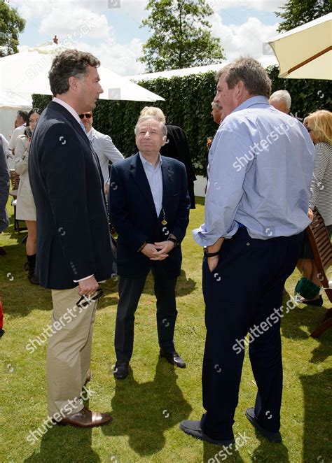 Laurent Feniou Jean Todt Johann Rupert Editorial Stock Photo Stock