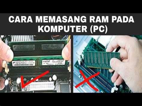 Cara Nak Masukkan Ram Dalam Komputer