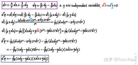 Derivation Of Laplace Equation