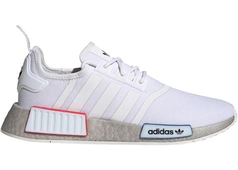 Adidas Nmd R1 White Grey Boost Men S Gx9525 Us