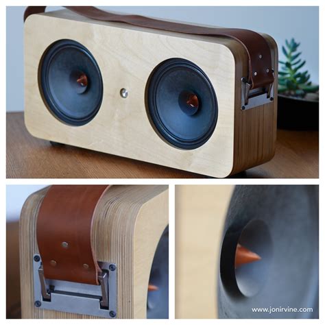 Diy Boombox Designed By Jon Irvine Diyaudio Boombox Handandhide