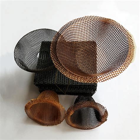 High Silica Fiberglass Filtration Mesh Cap For Sale