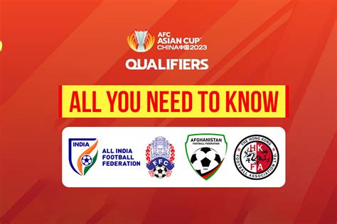 Afc Asian Cup Qualifiers All You Need To Know