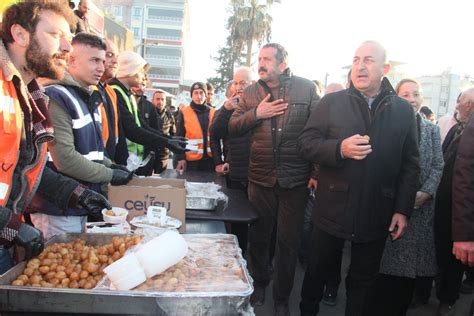 Gaziantep te depremzedelerin Mevlüt Çavuşoğlu na şaşırtan talep ve