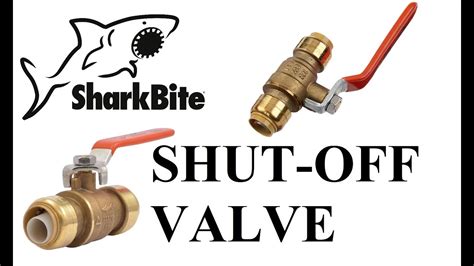 Sharkbite Ball Valve Plumbing Shut Off Valve Unboxing Unbagging Video