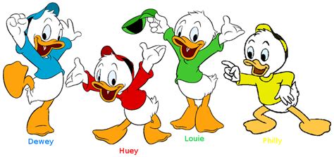 Huey Dewey Louie And Philly By Disneybrony2012 On Deviantart