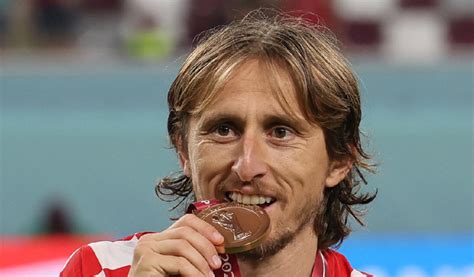 Luka Modric Dice Adi S A Los Mundiales Se Va Con Un Tercer Lugar En