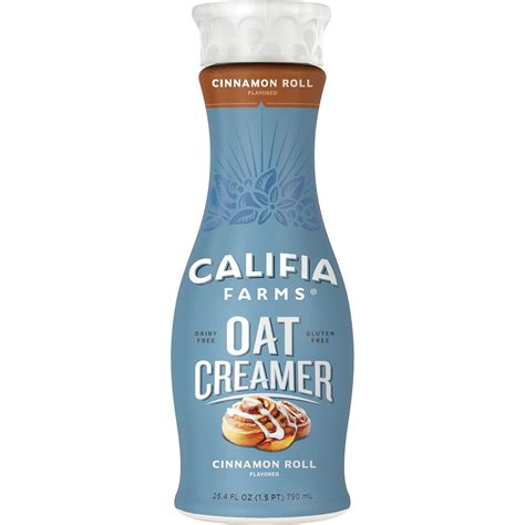 Califia Farms Crema De Caf Con Leche De Avena En Rollo De Canela