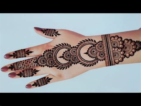 Top more than 86 back hand mehndi designs images latest - rausach.edu.vn