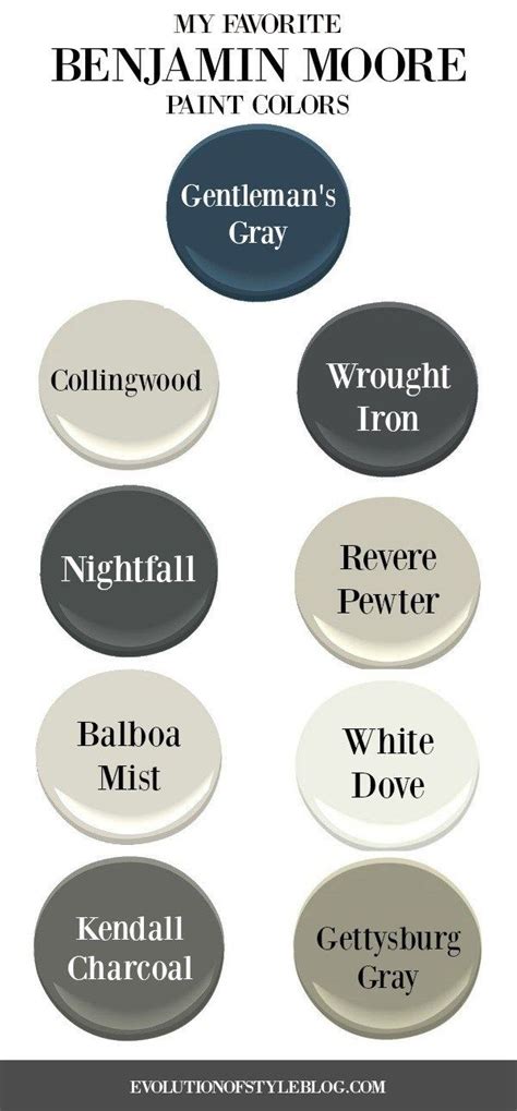 My favorite benjamin moore paint colors – Artofit