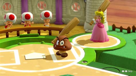 Super Mario Party Mini League Baseball Youtube