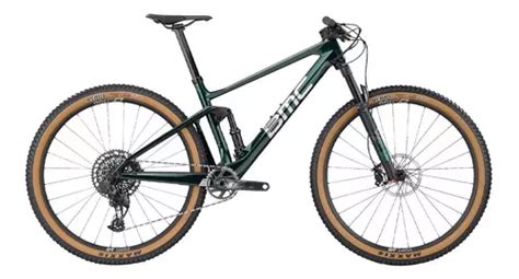 Bicicleta Montaña Bmc Fourstroke 01 Lt One Premium Carbono Color Verde