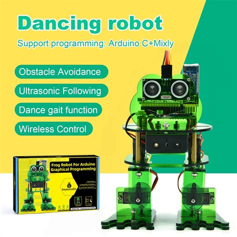 Keyestudio Frog Robot Car Kit For Arduino Robot Compatible With Arduino