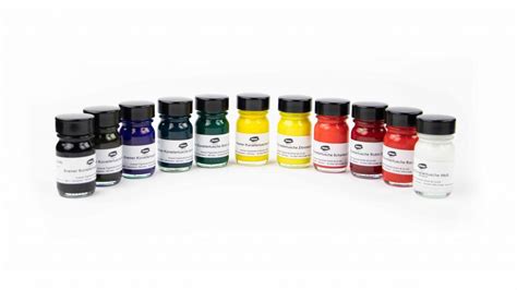 Shellac Ink Assortment Medium Ready Made Colors Kremer Pigments Inc