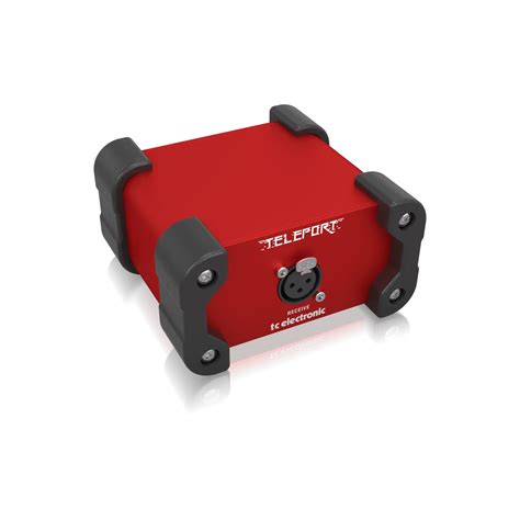 tc electronic teleport glr receptor guitarra  xlr balanceado pasivo