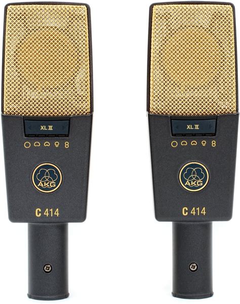 Akg C Xlii Stereo Set Matched Pair Multi Pattern Condenser Microphones