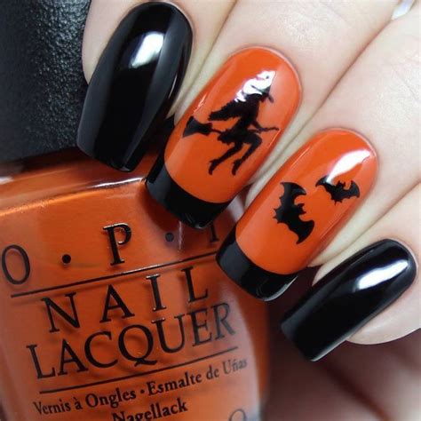 66 Halloween Nails Designs To Terrify Halloween Acrylic Nails