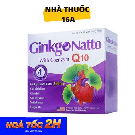 Ginkgo Natto With Coenzyme Q H P Vi N Gi P B N O L U Th Ng