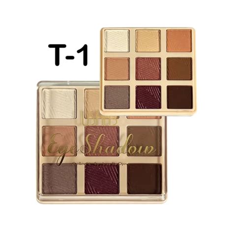 Paleta De Sombras X9 Tonos Ref ES4045 Ushas Purpure Makeup