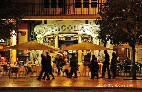 Café Nicola Rossio Lisboa Portugal Insel