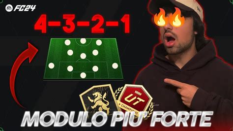 TATTICHE del MODULO più FORTE di FC24 4321 YouTube