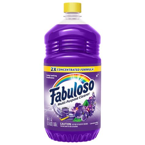 Fabuloso 56 Oz Lavender Liquid All Purpose Cleaner 61037883 At