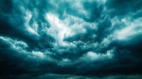 A Dark Blue Sky with Dark Clouds in the Background Stock Image - Image ...