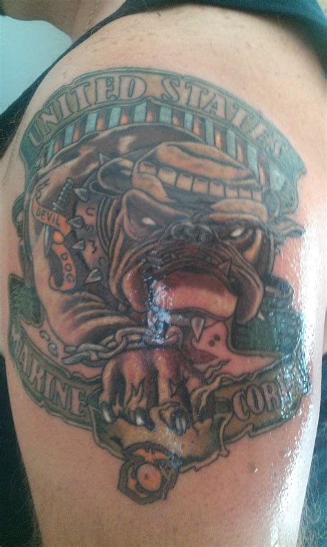 Marine Devil Dog Tattoo Devil Dog Ink 104 Insanely Dope Marine Corps