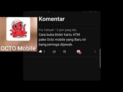 Cara Buka Blokir ATM CIMB Niaga Lewat Octo Mobile Terbaru 2023 YouTube