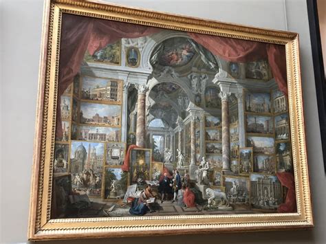 Favorite painting in the Louvre. Can anyone help me identify who painted this? : paris