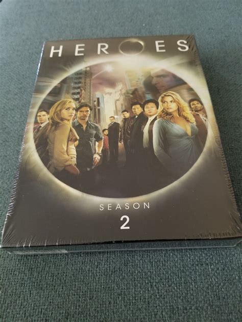 Heroes Season 2 Dvd 2008 4 Disc Set New Sealed Free Shipping