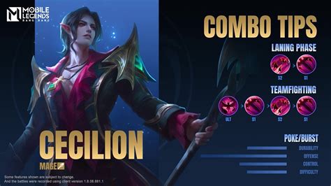 Hero Spotlight Cecilion Mobile Legends Bang Bang Youtube