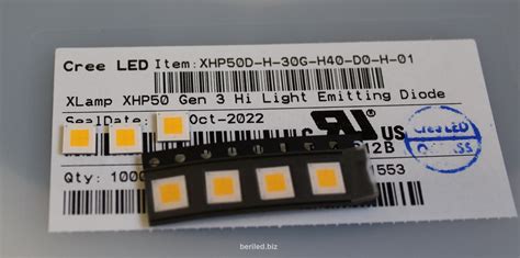 CREE LED XHP50.3 HI High Intensity Медь - 684 руб.