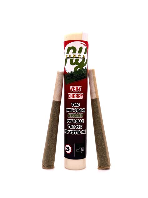 Ny Finca Very Cherry Joint Pre Roll 2 Pack Hybrid 19 {2g