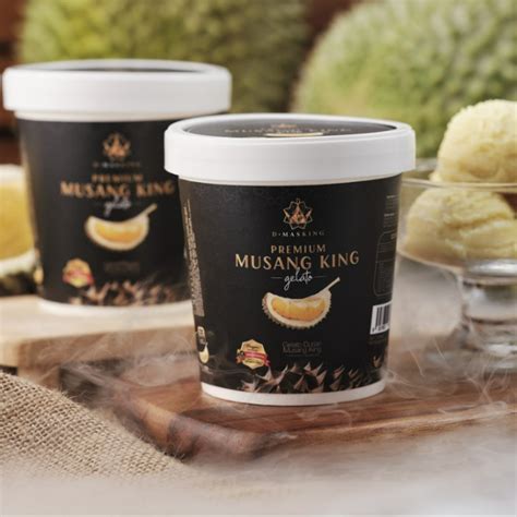 Durian Musang King Gelato Ml Sf Fruits