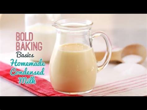 How To Make Sweetened Condensed Milk Bold Baking Basics Artofit