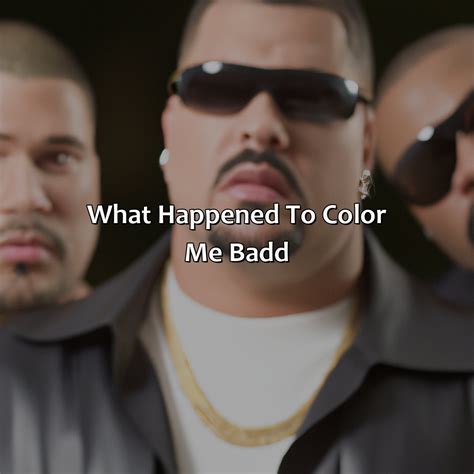What Happened To Color Me Badd