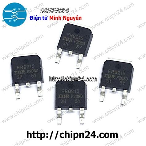 2 con SOP Mosfet Dán IRFR6215 TO 252 18A 150V Kênh P SMD