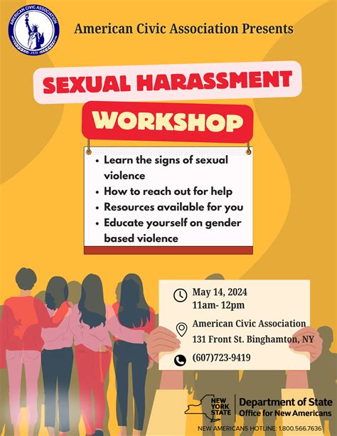 Sexual Harassment Workshop American Civic Association